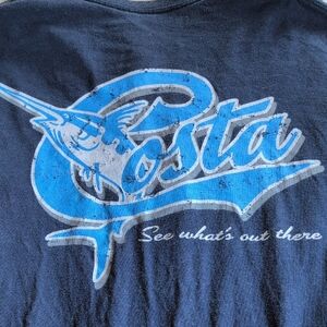 Costa Blue Graphic Tee